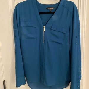 Teal blouse from Express - Medium